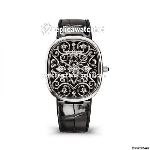 Patek Philippe Golden Ellipse Mens watch Unisex Automatic White gold 5738 50G-001 2