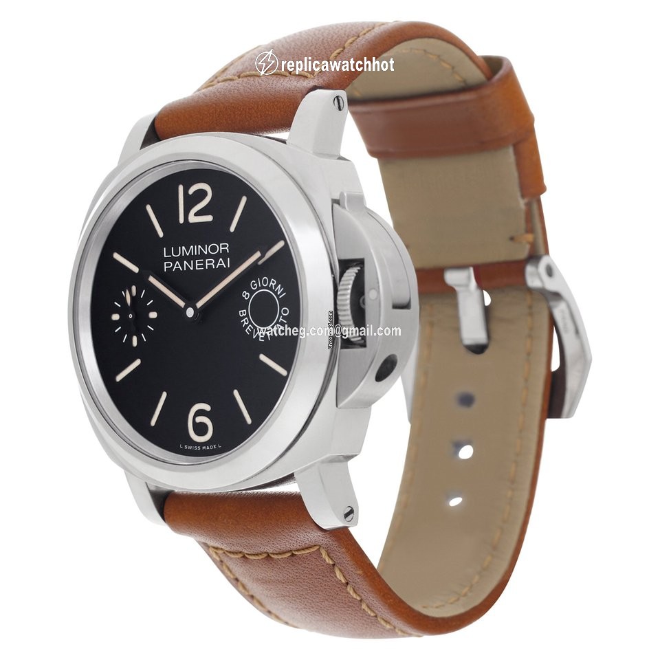 Panerai Luminor Marina 8 Days Mens watch Unisex Manual winding Steel PAM00590 2