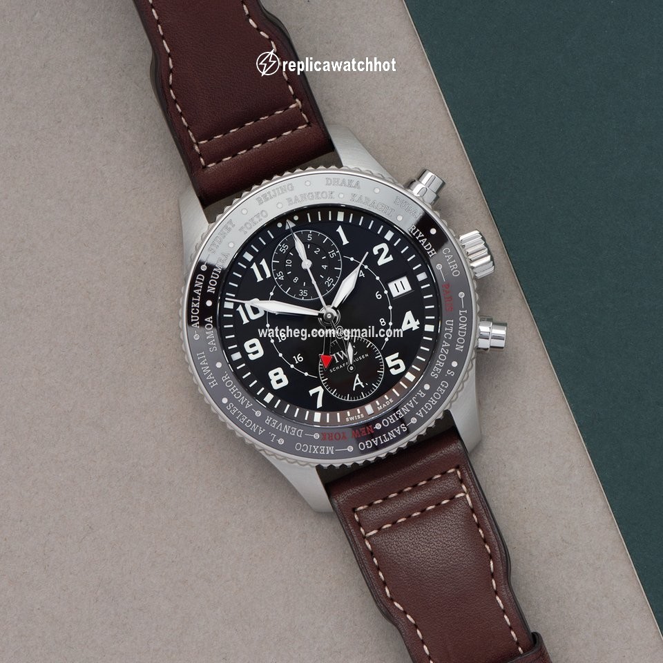 IWC Pilot Chronograph Mens watch Unisex Automatic Steel IW395003 2