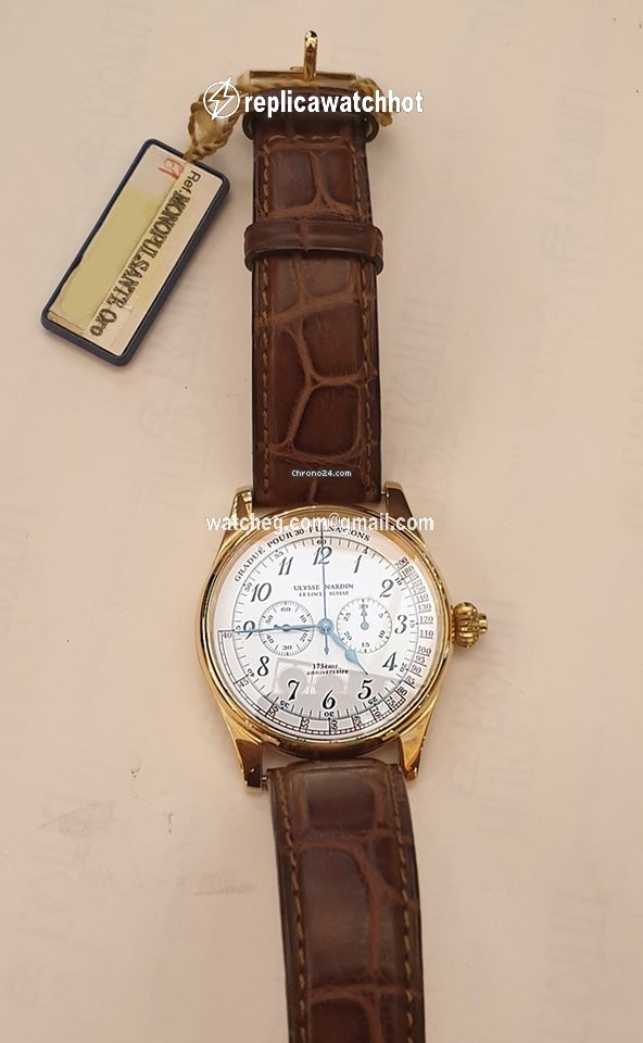 Ulysse Nardin Mens watch Unisex Manual winding Yellow gold 381-22 2