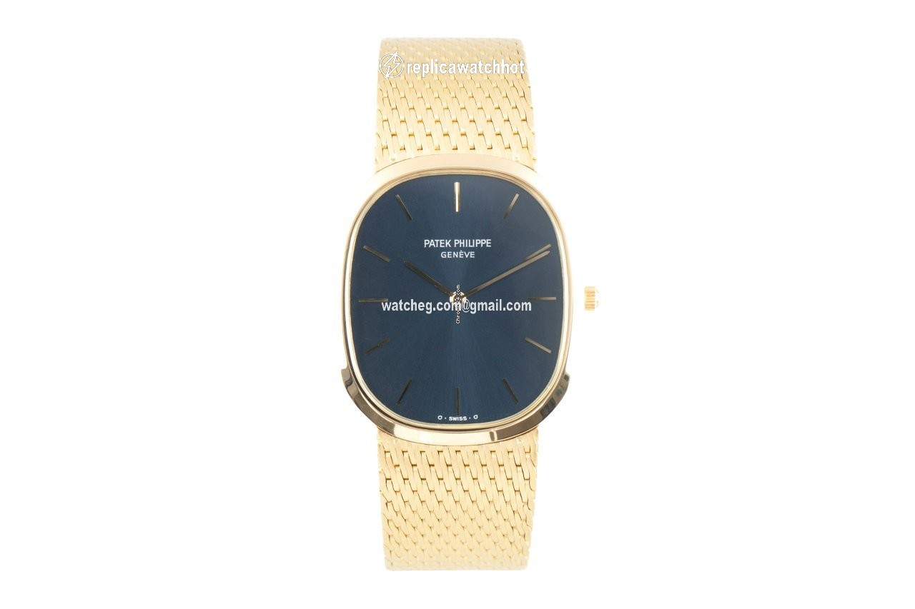 Patek Philippe Golden Ellipse Mens watch Unisex Automatic Yellow gold 3938 1 2