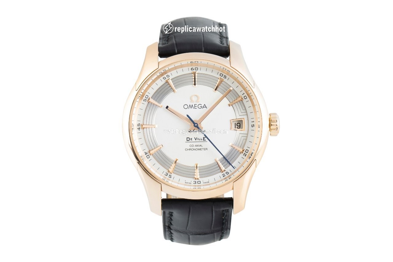 Omega De Ville Hour Vision Mens watch Unisex Automatic Red gold 431.63.41.21.02.001 2