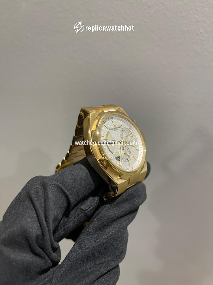 Vacheron Constantin Overseas Dual Time Mens watch Unisex Automatic Yellow gold 47450 B01J-9228 2
