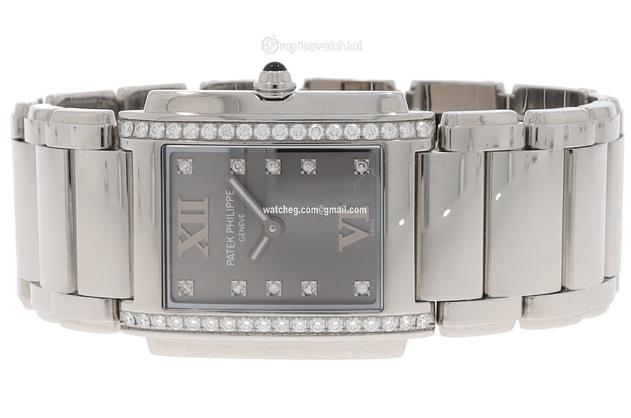 Patek Philippe Twenty~4 Womens watch Quartz Steel 4910 10A-010 2