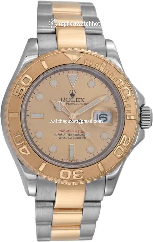 Rolex Yacht-Master 40 Mens watch Unisex Gold Steel Automatic 16623 2