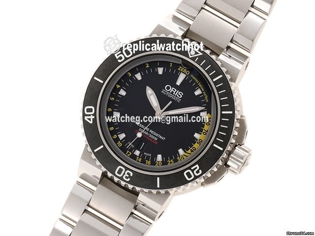 Oris Aquis Depth Gauge Mens watch Unisex Automatic Steel 01 733 7675 4154 2
