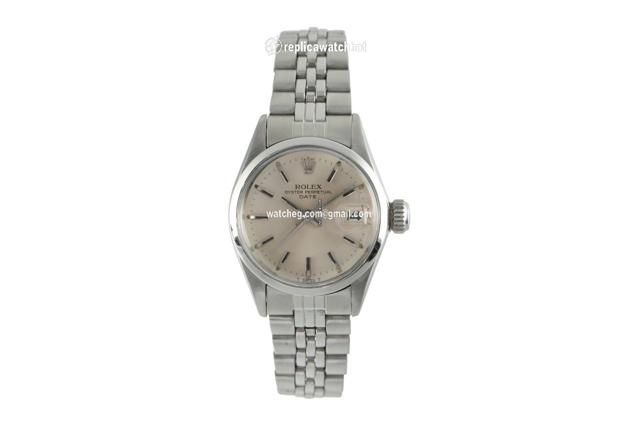 Rolex Oyster Perpetual Lady Date Womens watch Steel Automatic 6516 2