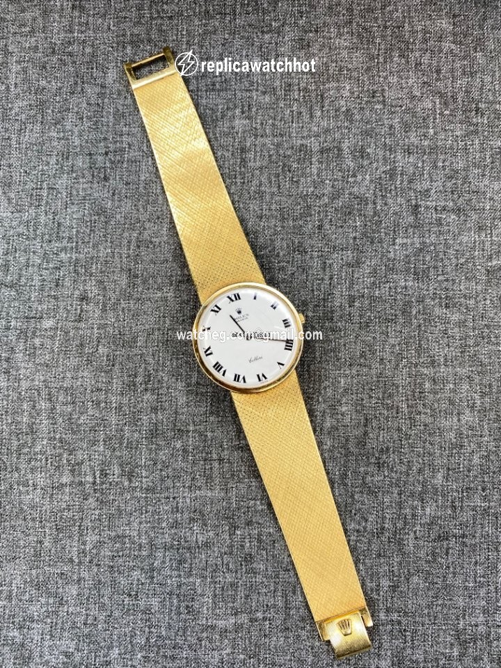 Rolex Cellini Mens watch Unisex Yellow gold Manual winding 3833 2
