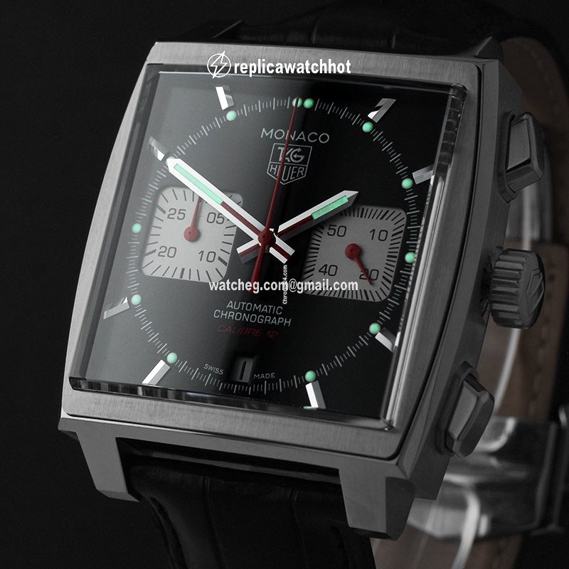 TAG Heuer Monaco Calibre 12 Mens watch Unisex Automatic Steel CAW2114.FC6177 2