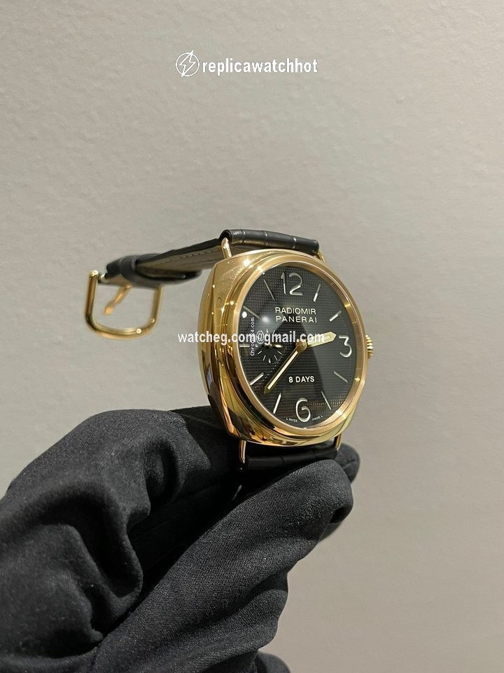 Panerai Radiomir 8 Days Mens watch Unisex Manual winding Rose gold PAM 00197 2