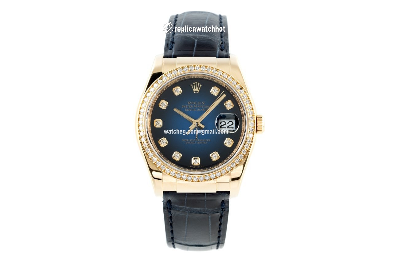 Rolex Datejust 36 Mens watch Unisex Yellow gold Automatic 116188 2