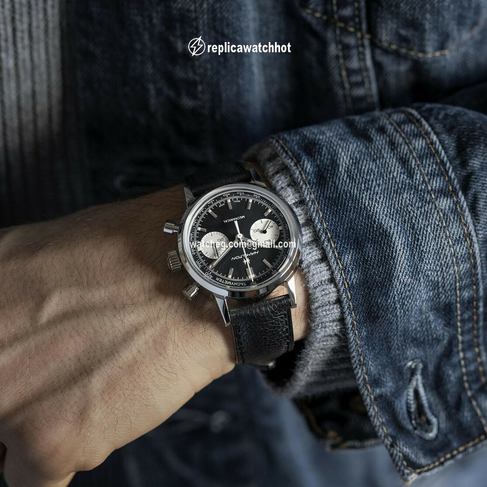 Hamilton Intra-Matic Mens watch Unisex Manual winding Steel H38429730 2