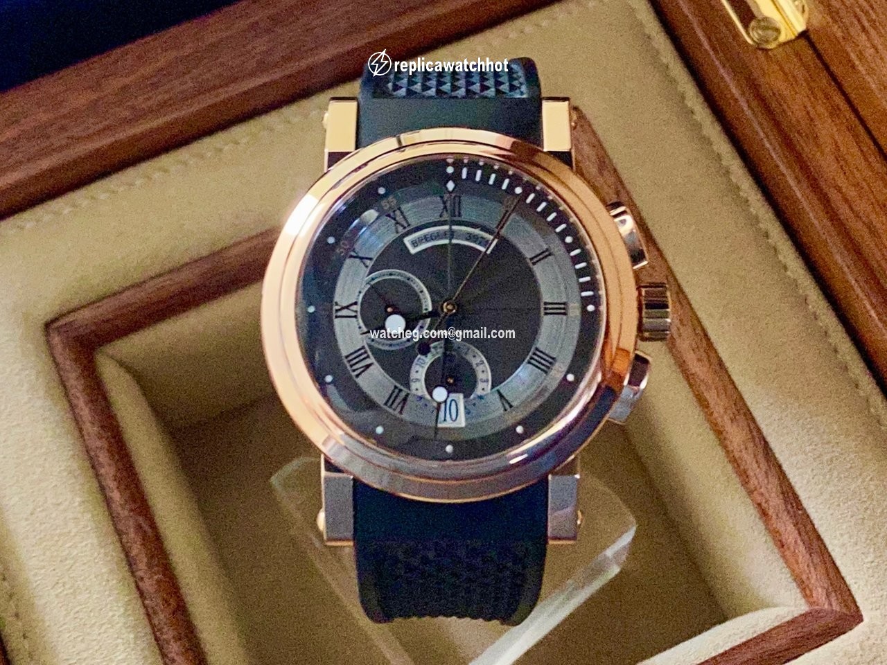 Breguet Marine Mens watch Unisex Automatic Rose gold 5827BR Z2 5ZU 2