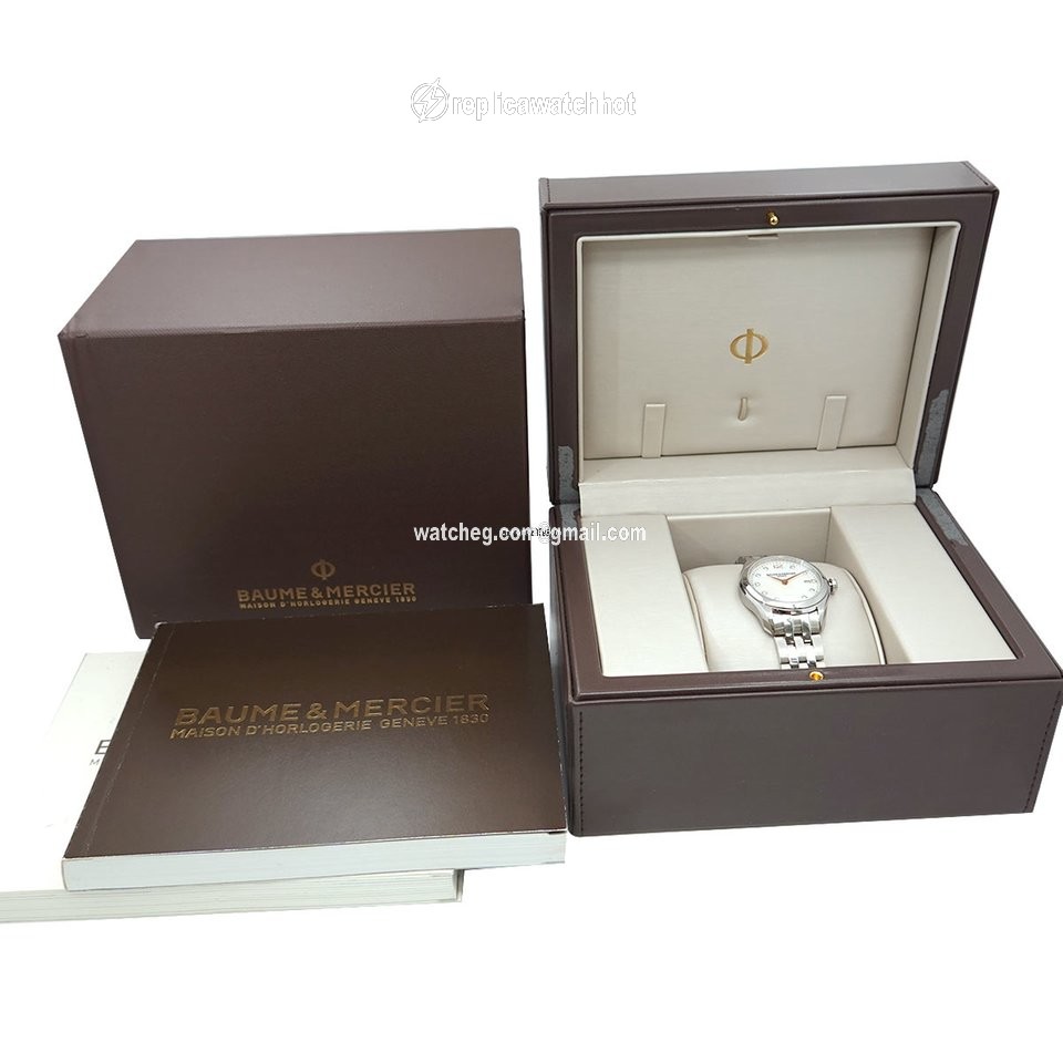 Baume & Mercier Clifton Womens watch Quartz Steel MOA10176 2
