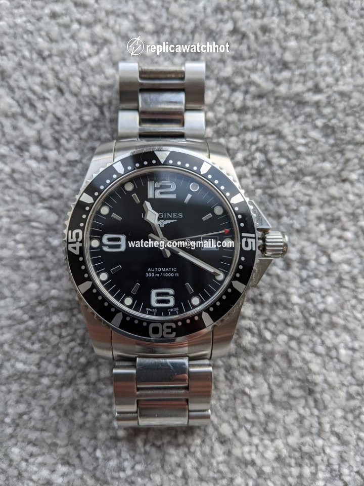 Longines HydroConquest Mens watch Unisex Automatic Steel L3.642.4.56.6 2