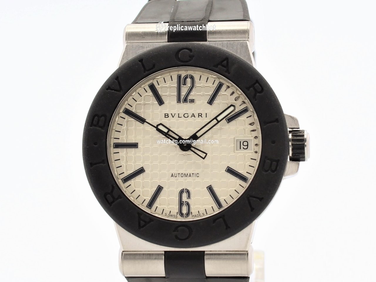 Bulgari Diagono Mens watch Unisex Automatic Steel DG 35 SV 2