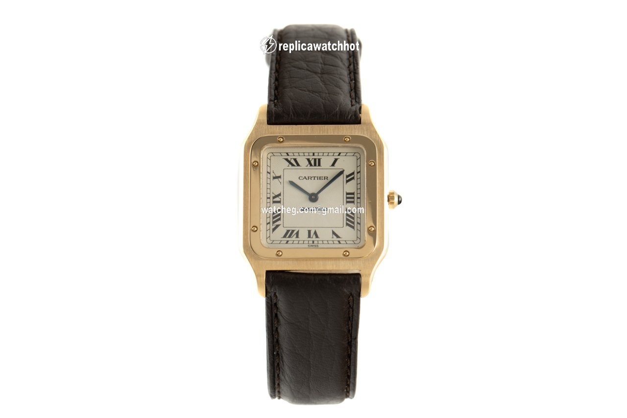 Cartier Santos Dumont Mens watch Unisex Manual winding Yellow gold 1575 2