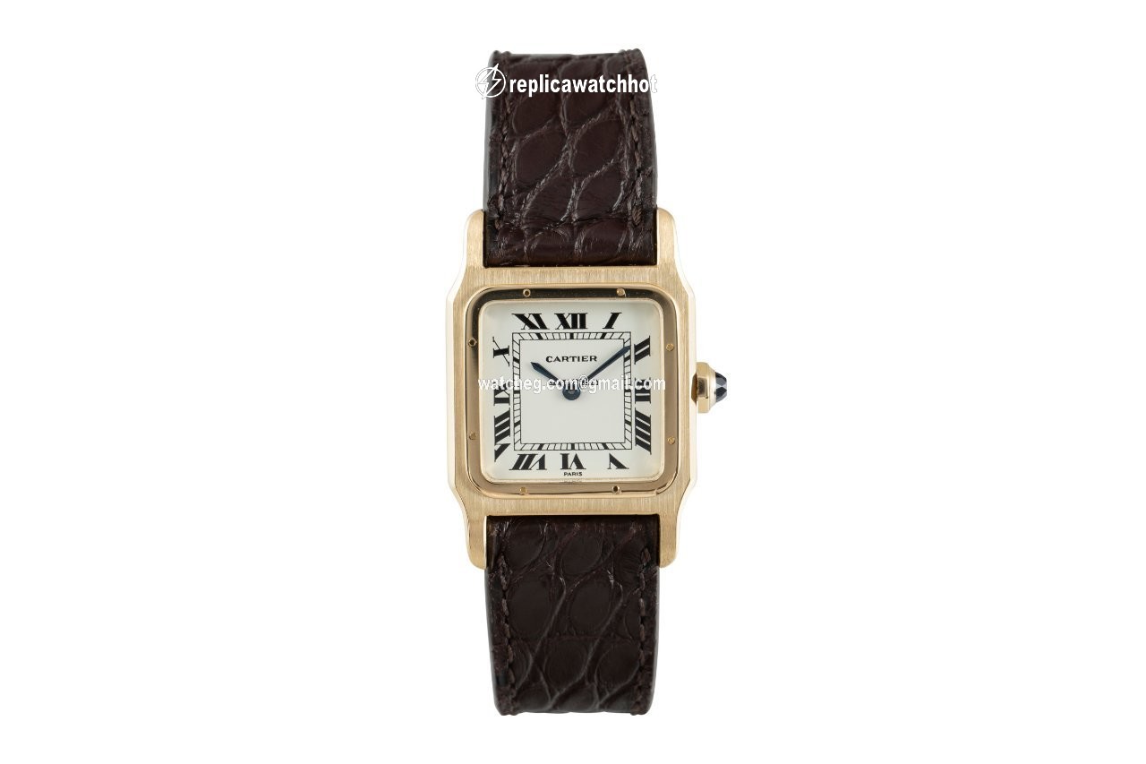 Cartier Santos Dumont Womens watch Manual winding Yellow gold 15751 2