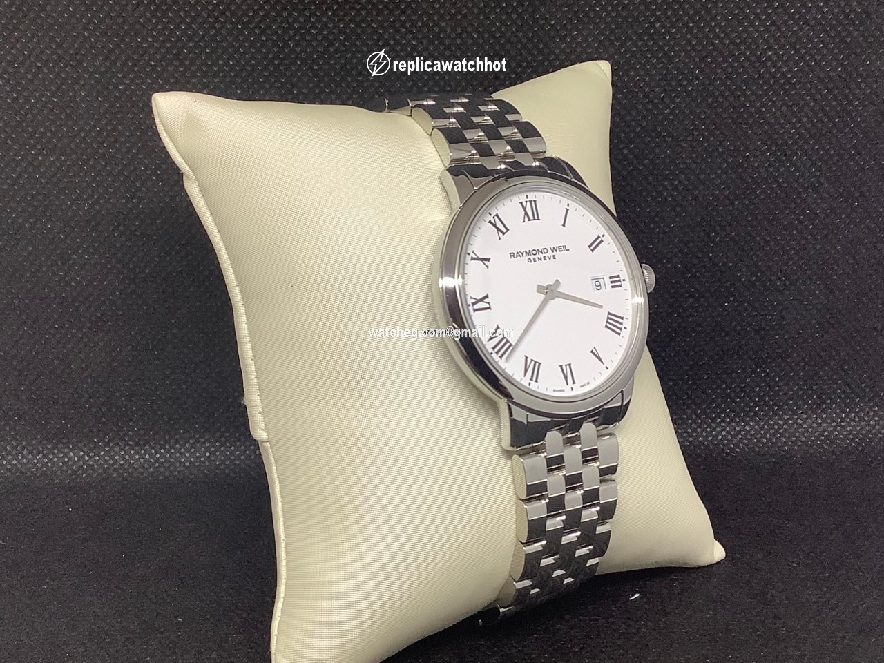 Raymond Weil Mens watch Unisex Quartz Steel 5485-ST-00300 2