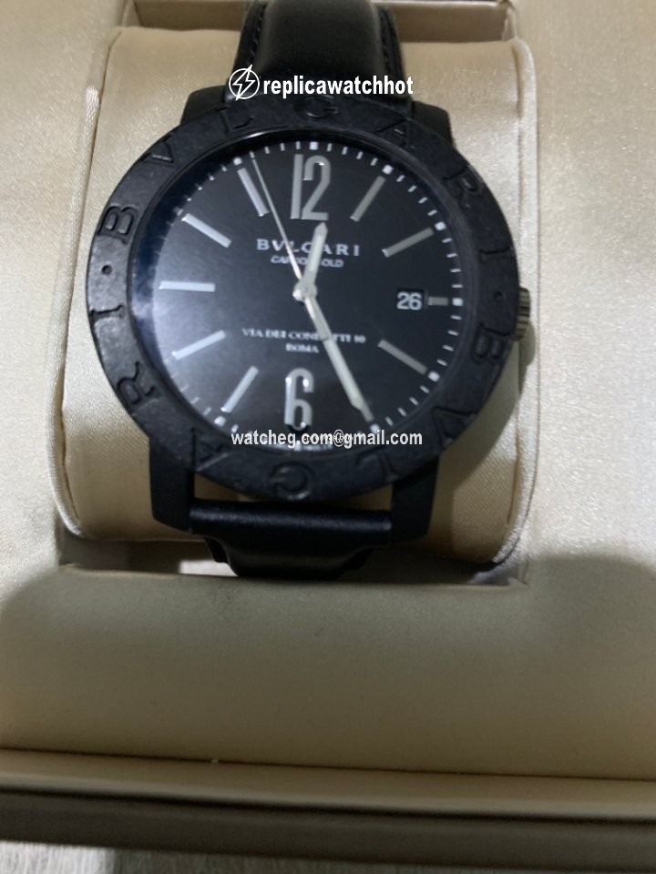 Bulgari Mens watch Unisex Automatic Carbon 101823 2