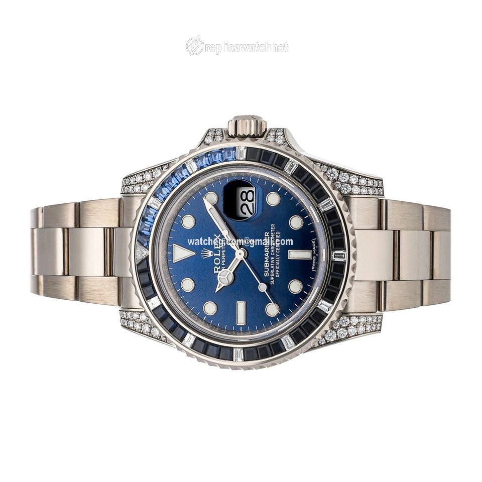 Rolex Submariner Date Mens watch Unisex White gold Automatic 116659SABR-0001 2