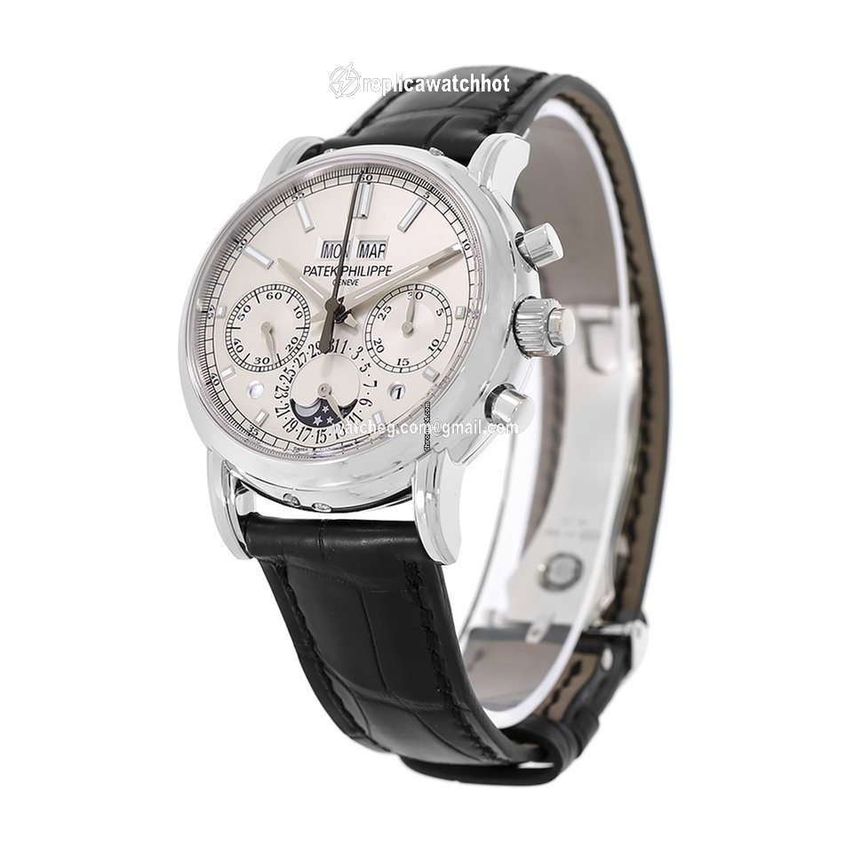 Patek Philippe Perpetual Calendar Chronograph Mens watch Unisex Automatic Platinum 5204P-010 2