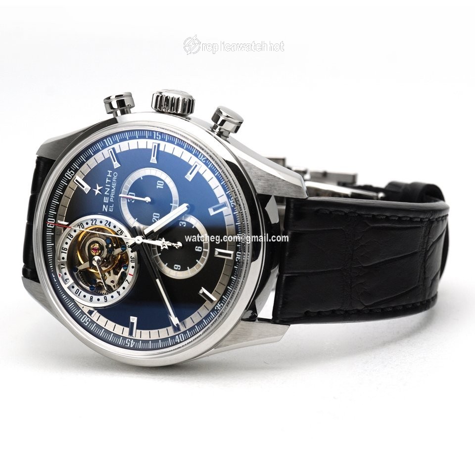 Zenith El Primero Tourbillon Mens watch Unisex Automatic Steel 03.2050.4035 21.C630 2