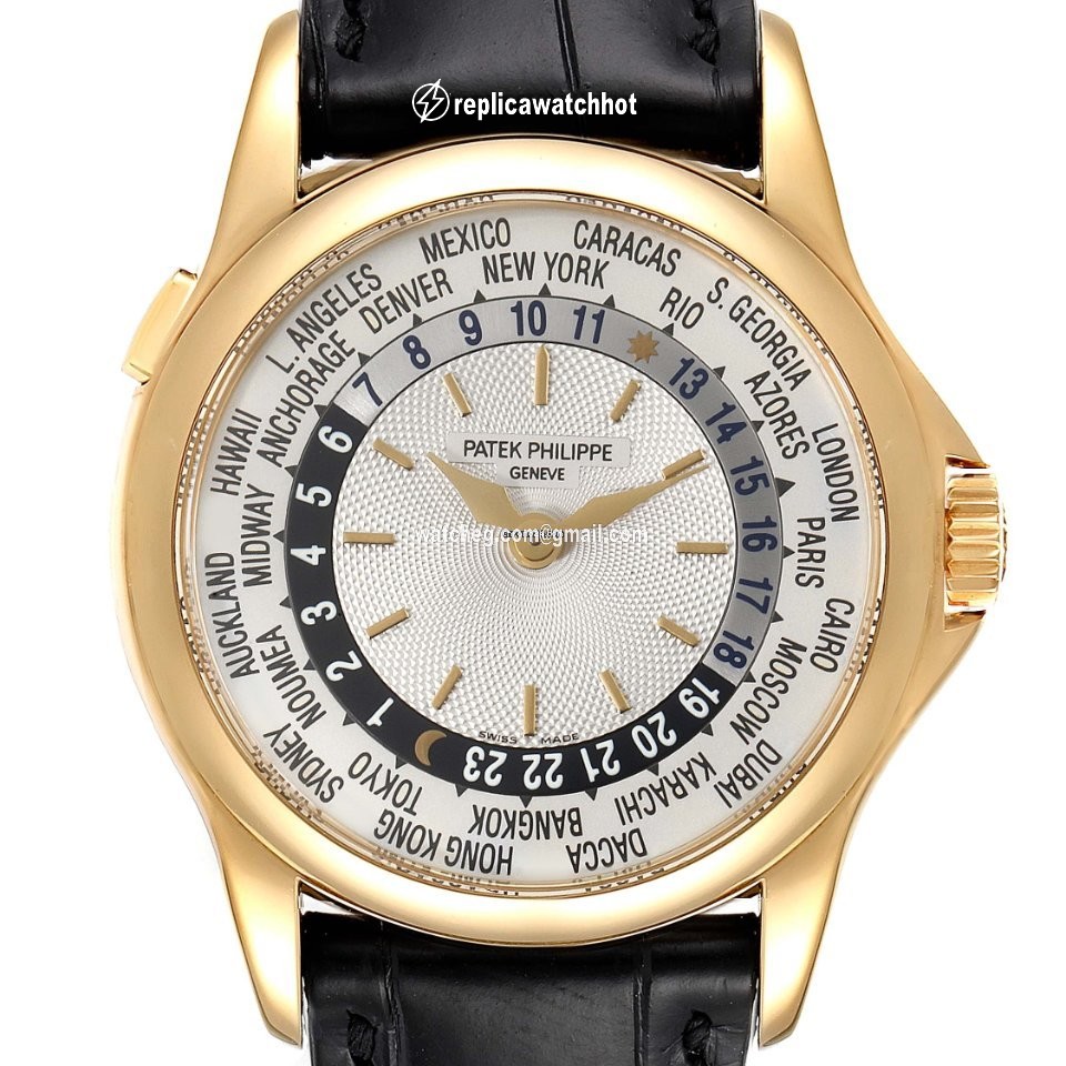 Patek Philippe World Time Mens watch Unisex Automatic Yellow gold 5110J 2
