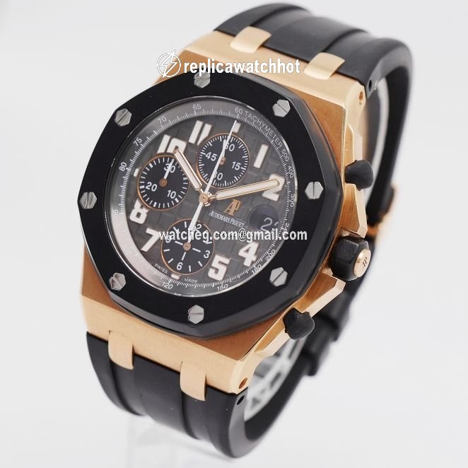 Audemars Piguet Royal Oak Offshore Chronograph Mens watch Unisex Automatic Rose gold 25940OK.OO.D002.CA.01 2
