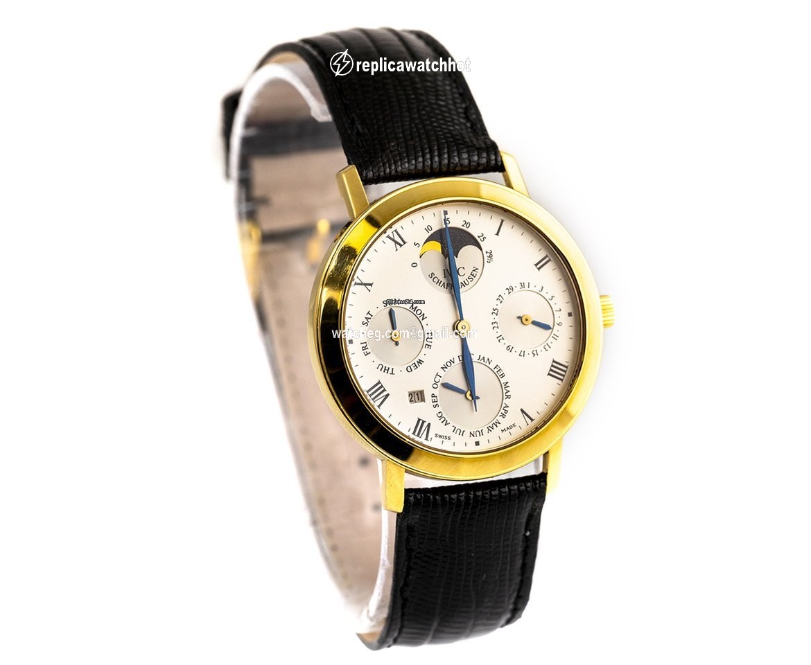 IWC Portofino Mens watch Unisex Manual winding Yellow gold IW2050 2