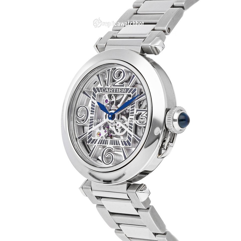Cartier Pasha Mens watch Unisex Automatic Steel WHPA0007 2