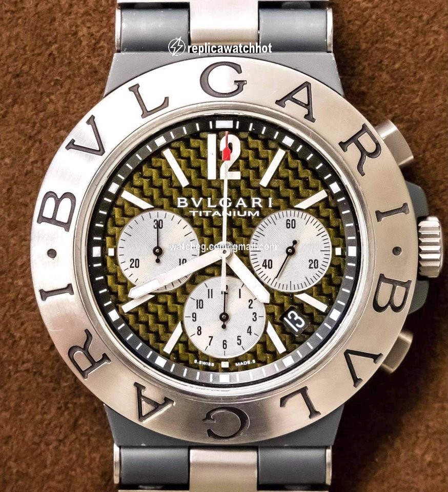 Bulgari Diagono Mens watch Unisex Automatic Titanium TI 44 TA CH 2