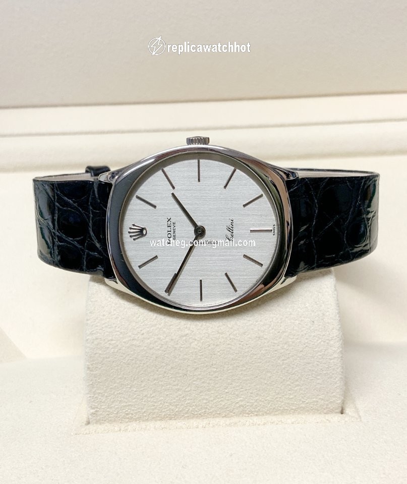 Rolex Cellini Mens watch Unisex White gold Manual winding 4133 2