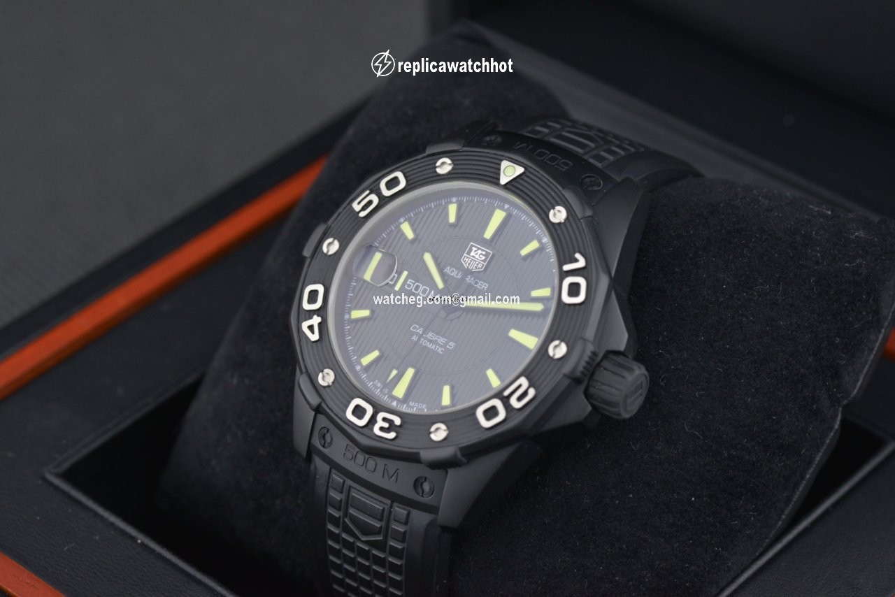 TAG Heuer Aquaracer 500M Mens watch Unisex Automatic Titanium waj2180.ft6015 2
