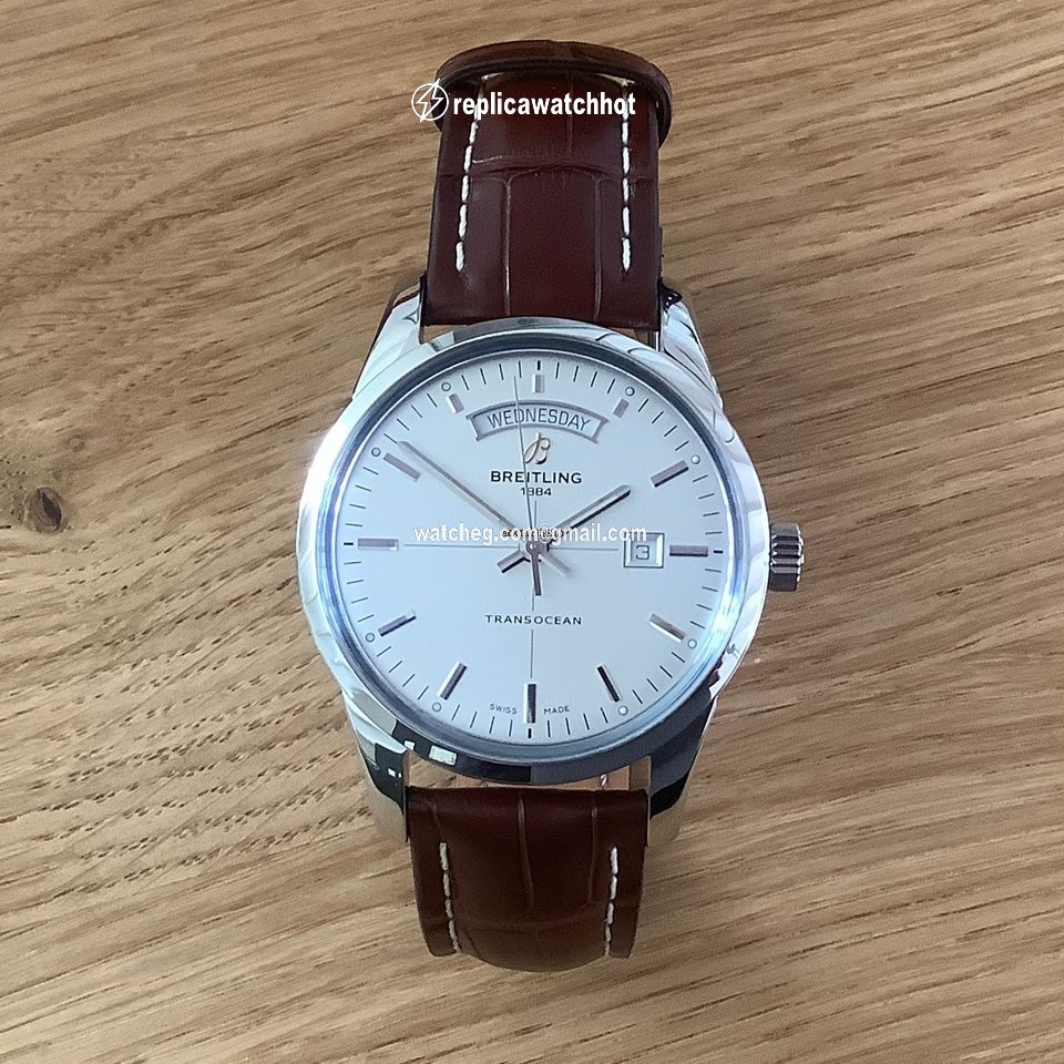 Breitling Transocean Day & Date Mens watch Unisex Steel A4531012|G751|739P|A20BA.1 2