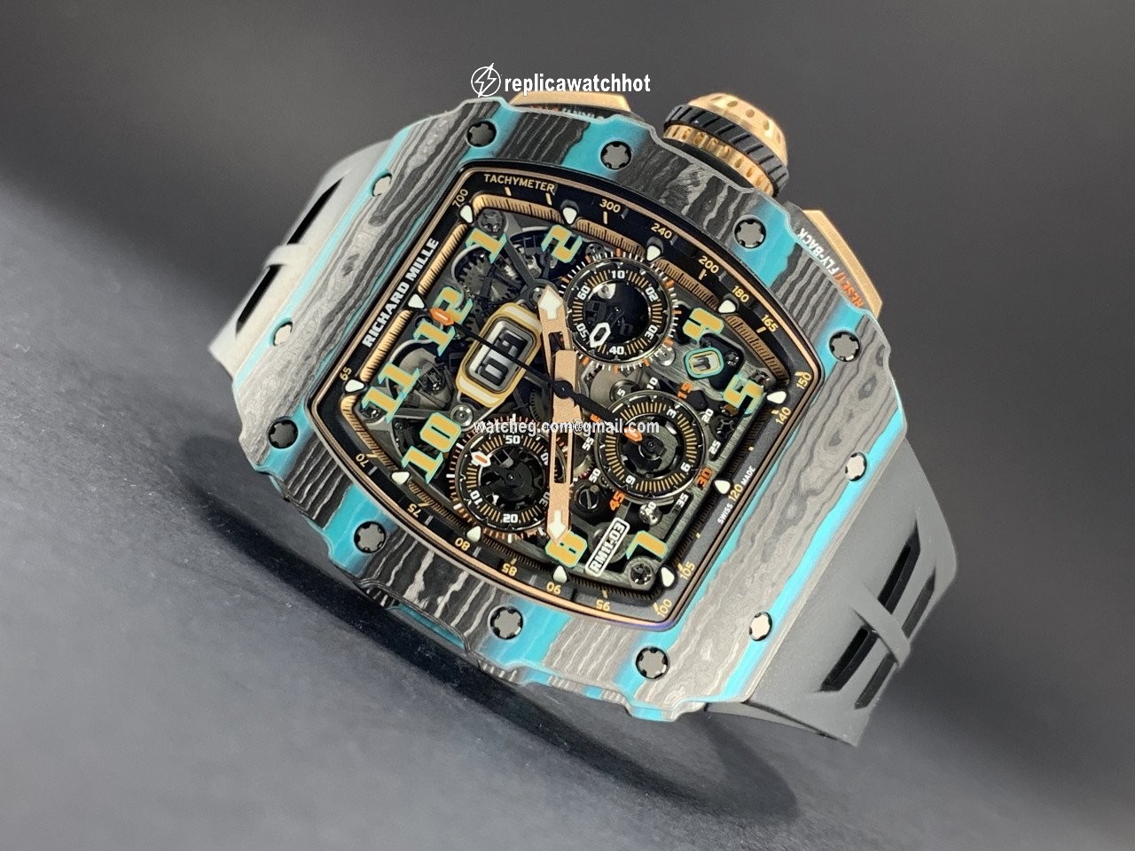 Richard Mille RM 011 Automatic Carbon RM11-03 CA FQ 2