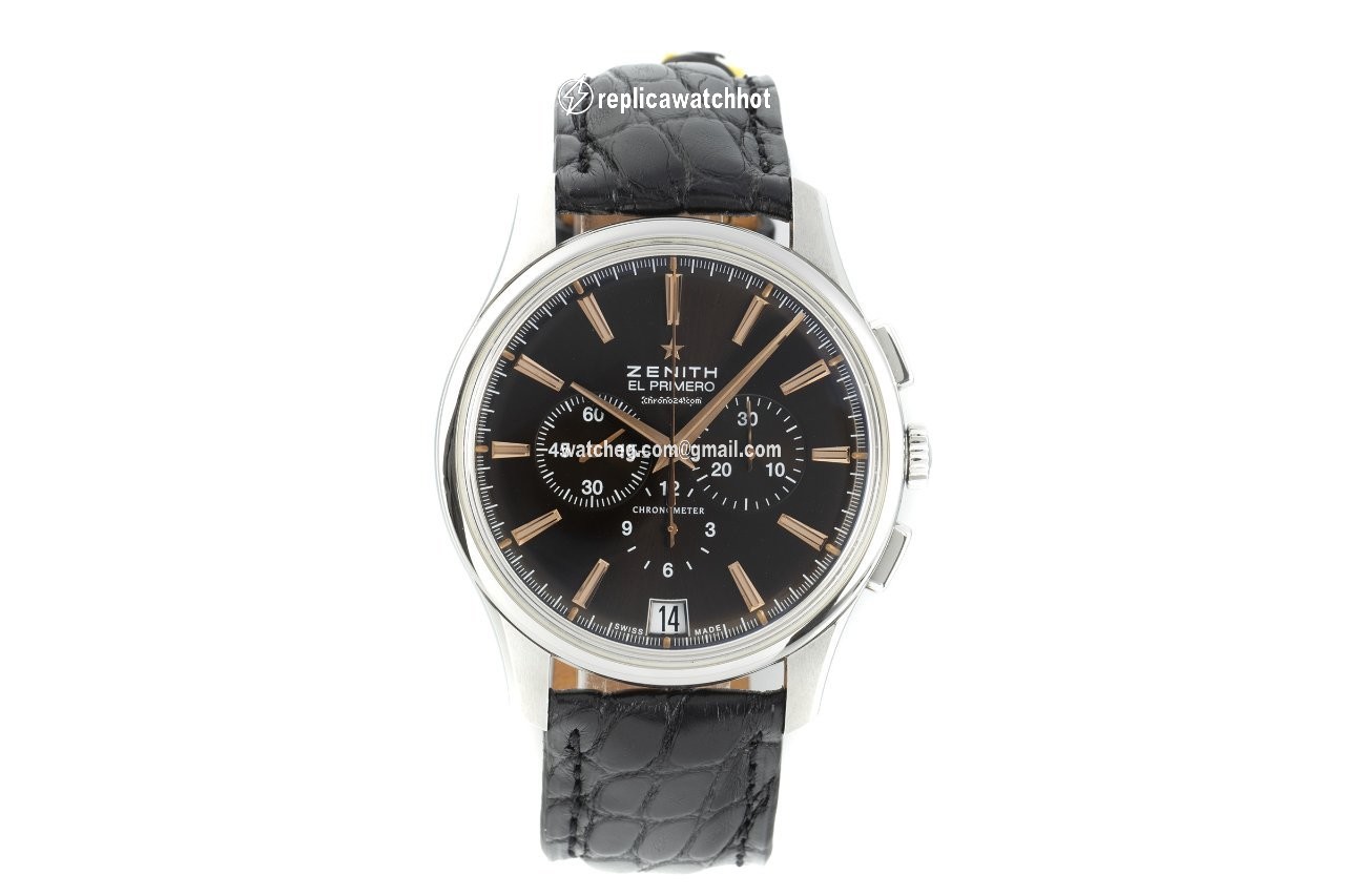 Zenith Captain Chronograph Mens watch Unisex Automatic Steel 03.2110.400 2