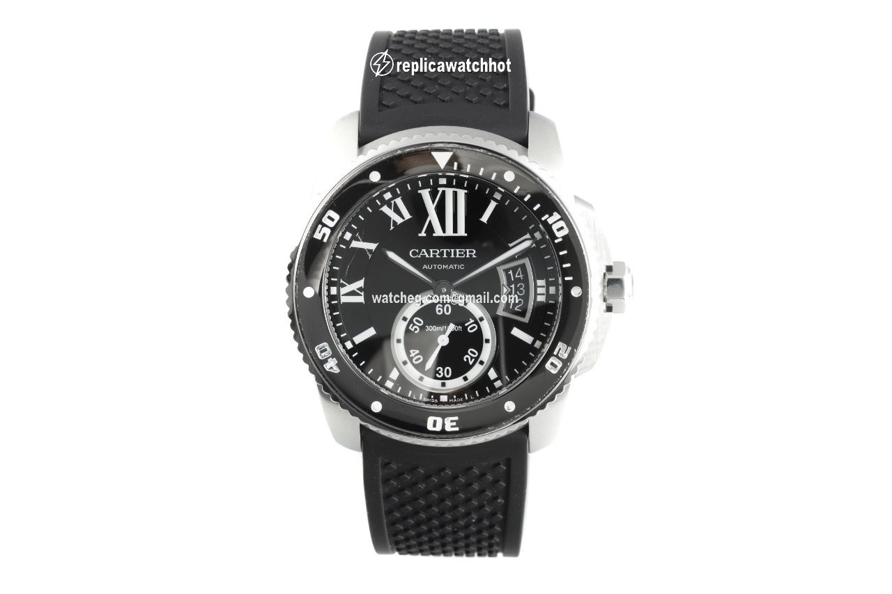Cartier Calibre de Cartier Diver Mens watch Unisex Automatic Steel W7100056 2