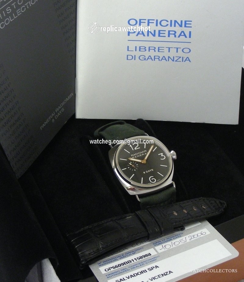 Panerai Radiomir 8 Days Manual winding Steel PAM 190 2