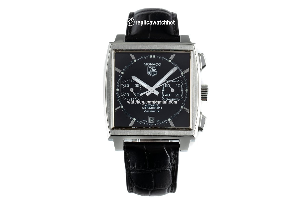 TAG Heuer Monaco Calibre 12 Mens watch Unisex Automatic Steel CAW2110 2