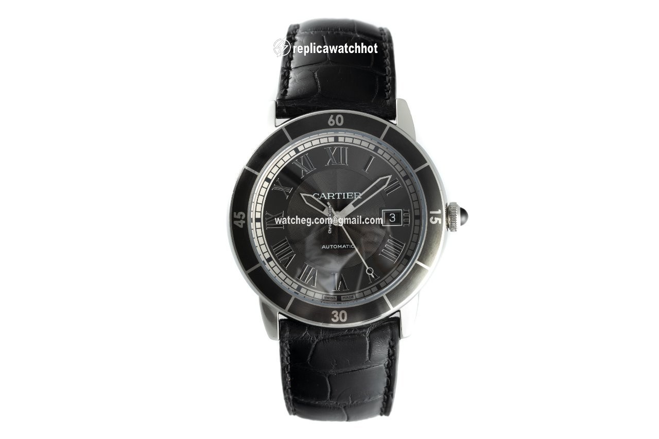 Cartier Ronde Croisiere de Cartier Mens watch Unisex Automatic Steel 3886 2