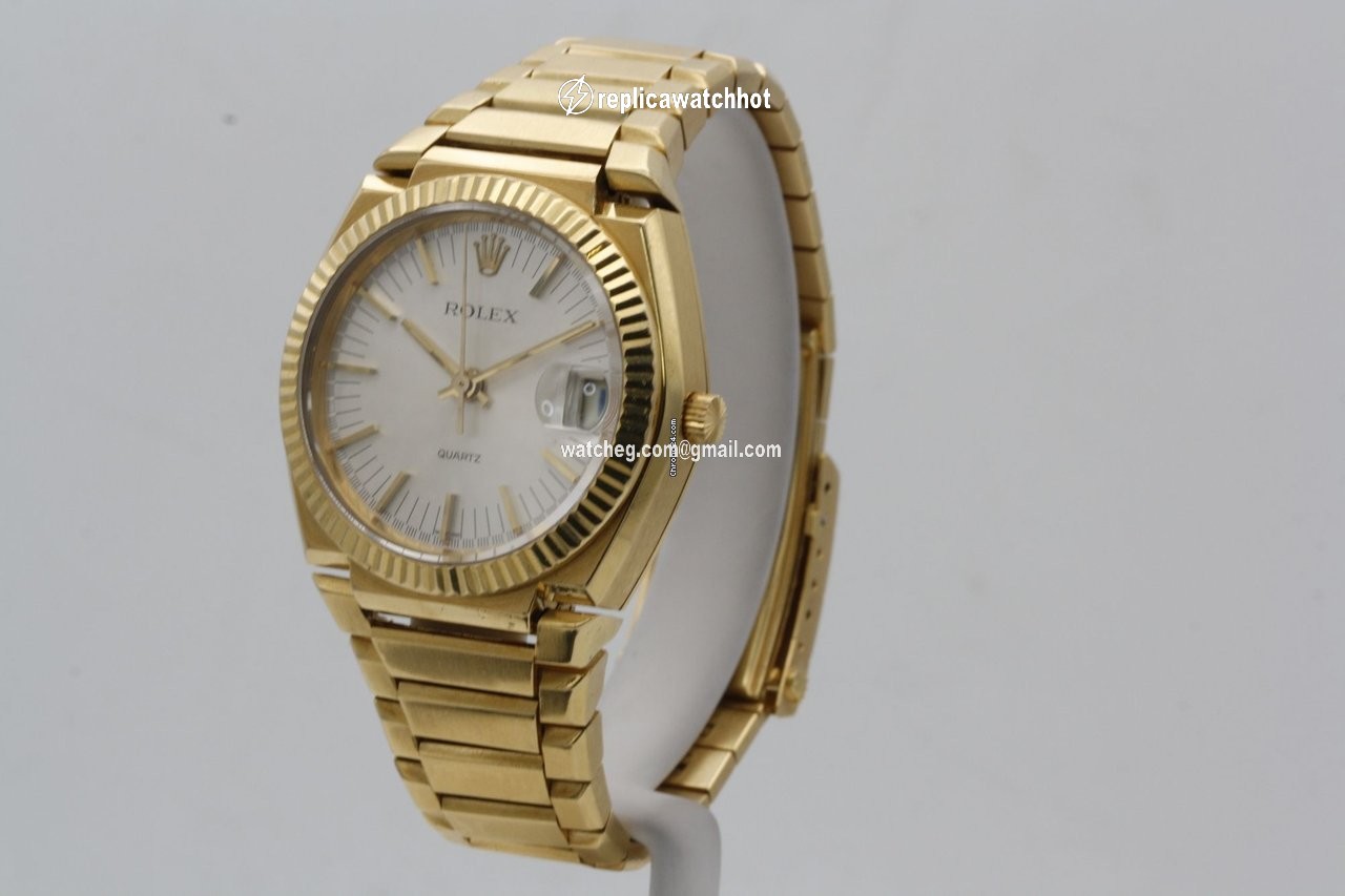 Rolex Datejust Oysterquartz Mens watch Unisex Yellow gold Quartz 5100 2
