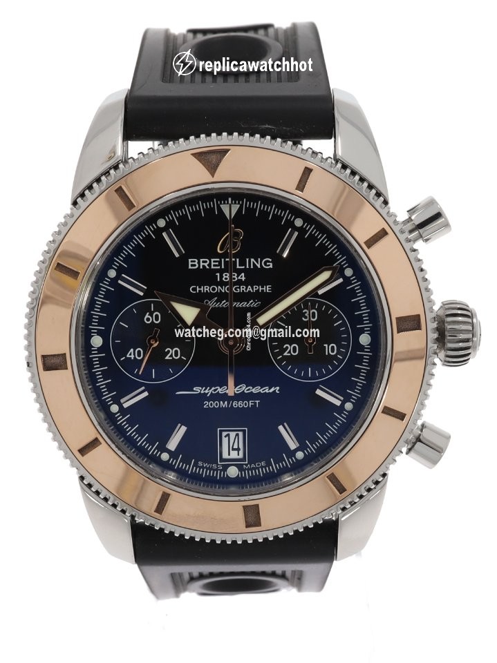 Breitling Superocean Heritage Chronograph Mens watch Unisex Automatic Gold Steel U23370 2