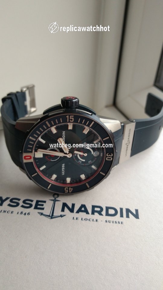 Ulysse Nardin Marine Mens watch Unisex Automatic Titanium 1183-170LE 93-NEMO 2