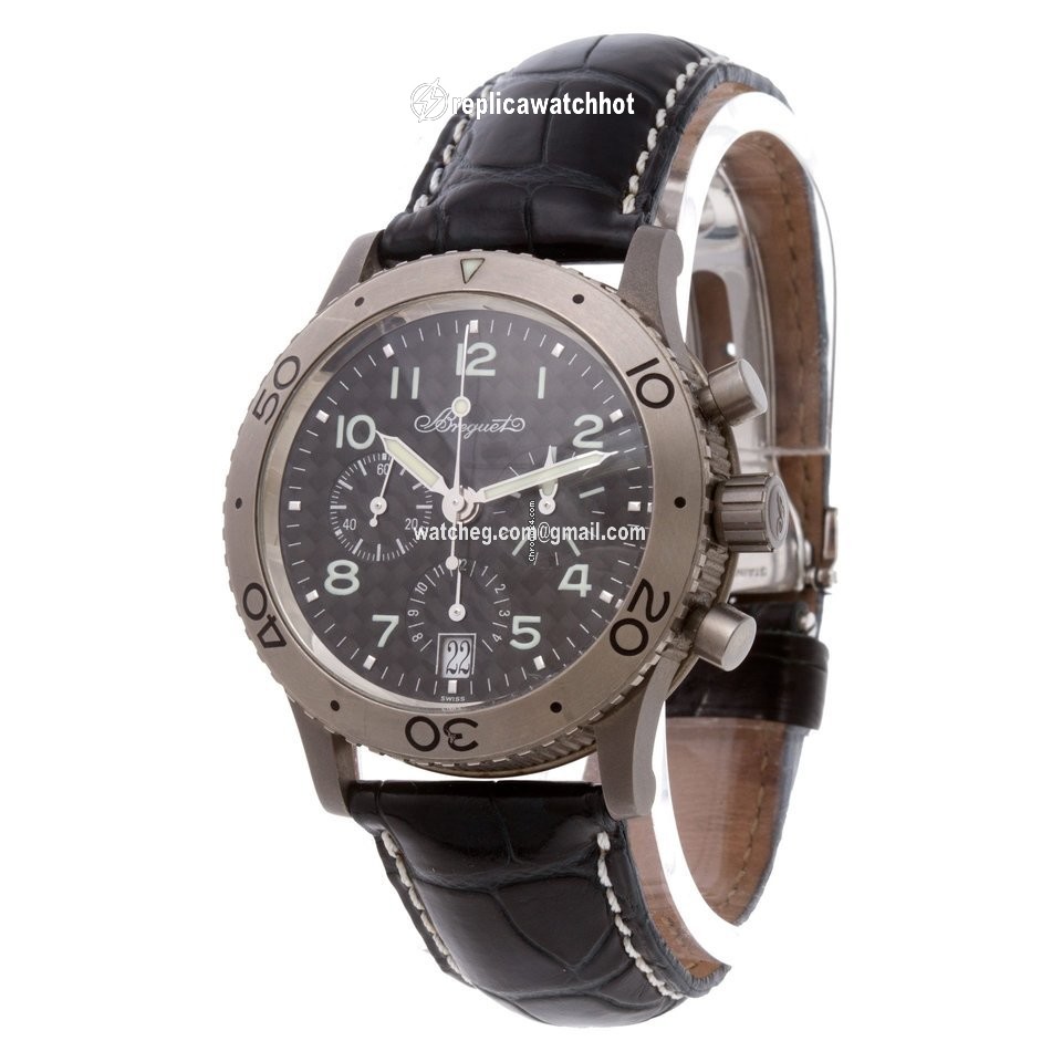 Breguet Type XX - XXI - XXII Mens watch Unisex Automatic Titanium 3820TI 2