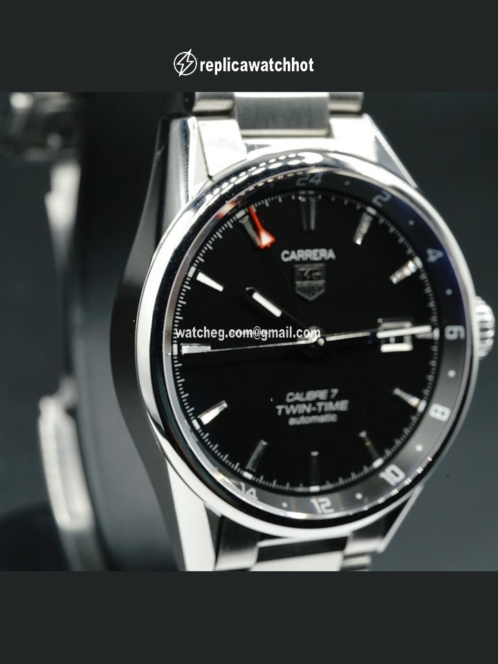TAG Heuer Carrera Calibre 7 Mens watch Unisex Automatic Steel WAR2012.BA0723 2
