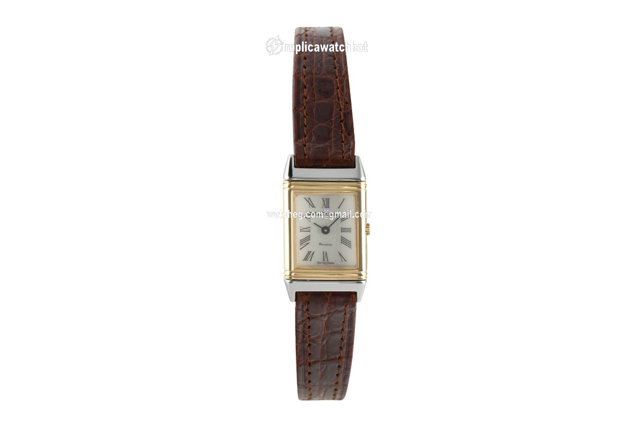 Jaeger-LeCoultre Reverso Lady Womens watch Quartz Gold Steel 140.106.5 2