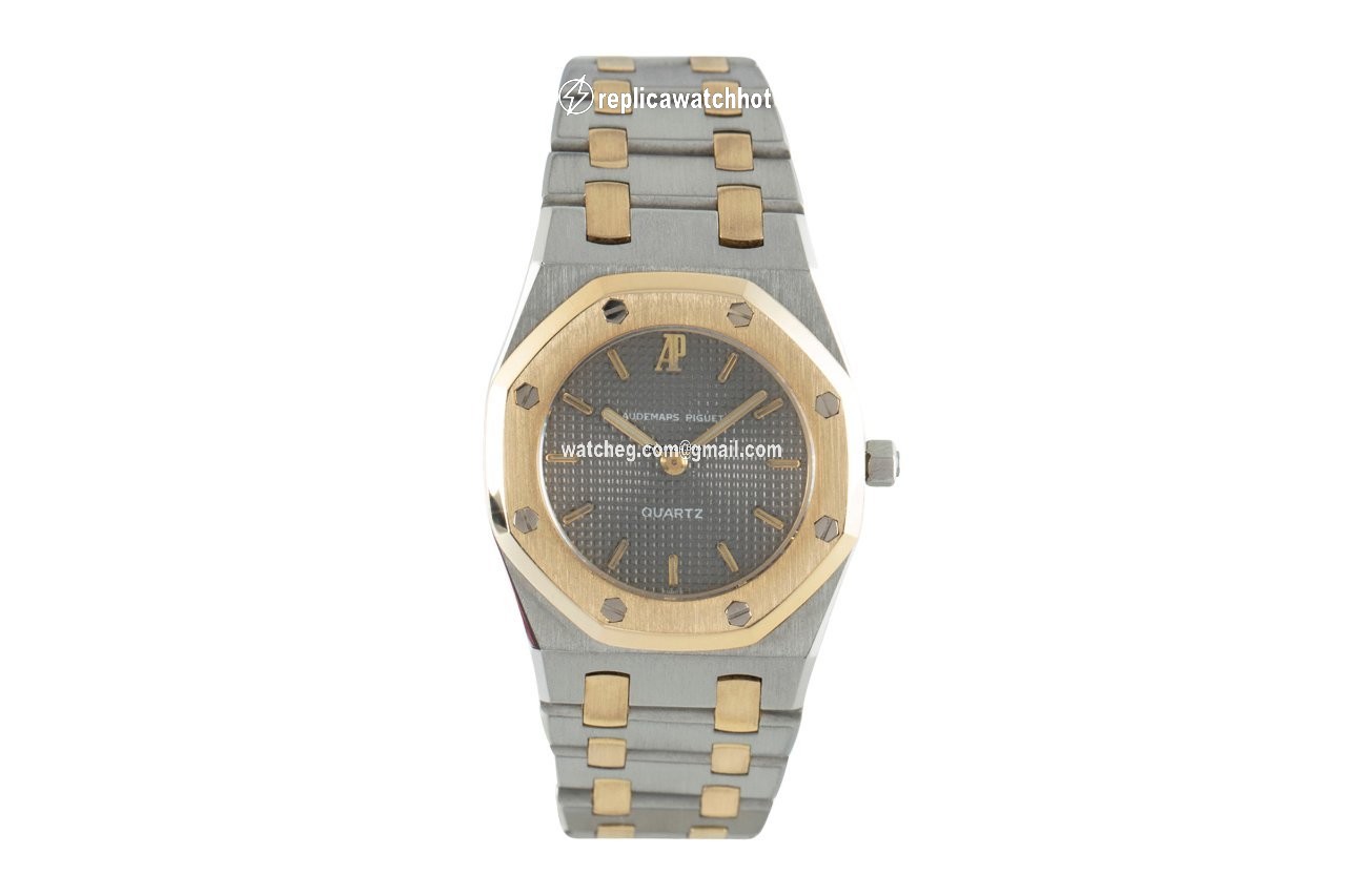 Audemars Piguet Royal Oak Lady Womens watch Quartz Gold Steel SA66270.722 2