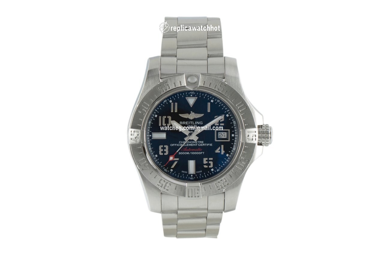 Breitling Avenger II Seawolf Mens watch Unisex Automatic Steel A17331 2