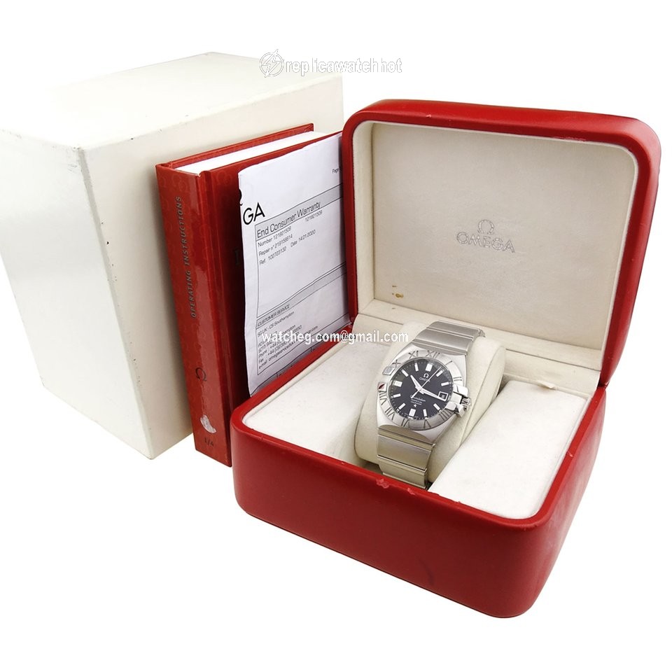 Omega Constellation Double Eagle Mens watch Unisex Quartz Steel 1513.51.00 2